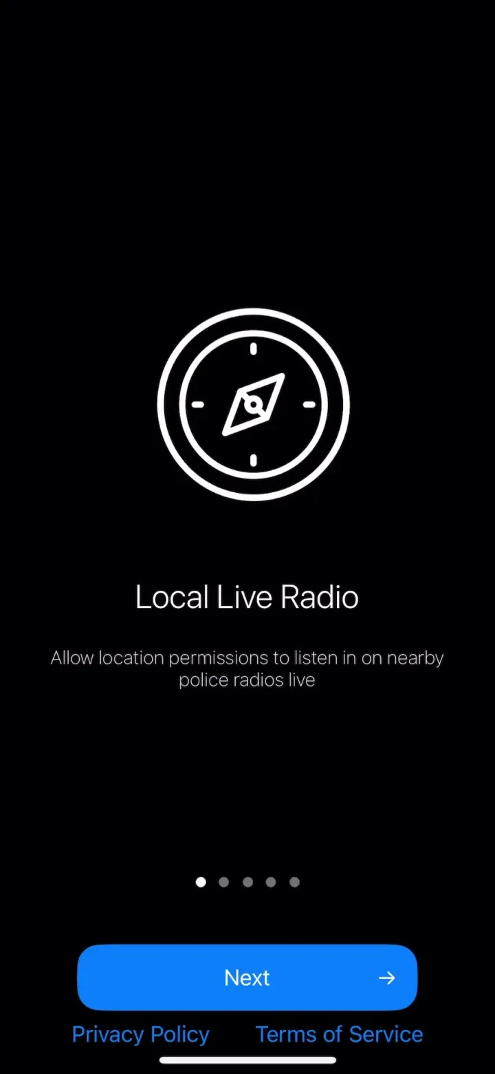 5-0 Radio Pro Police Scanner screenshot 3