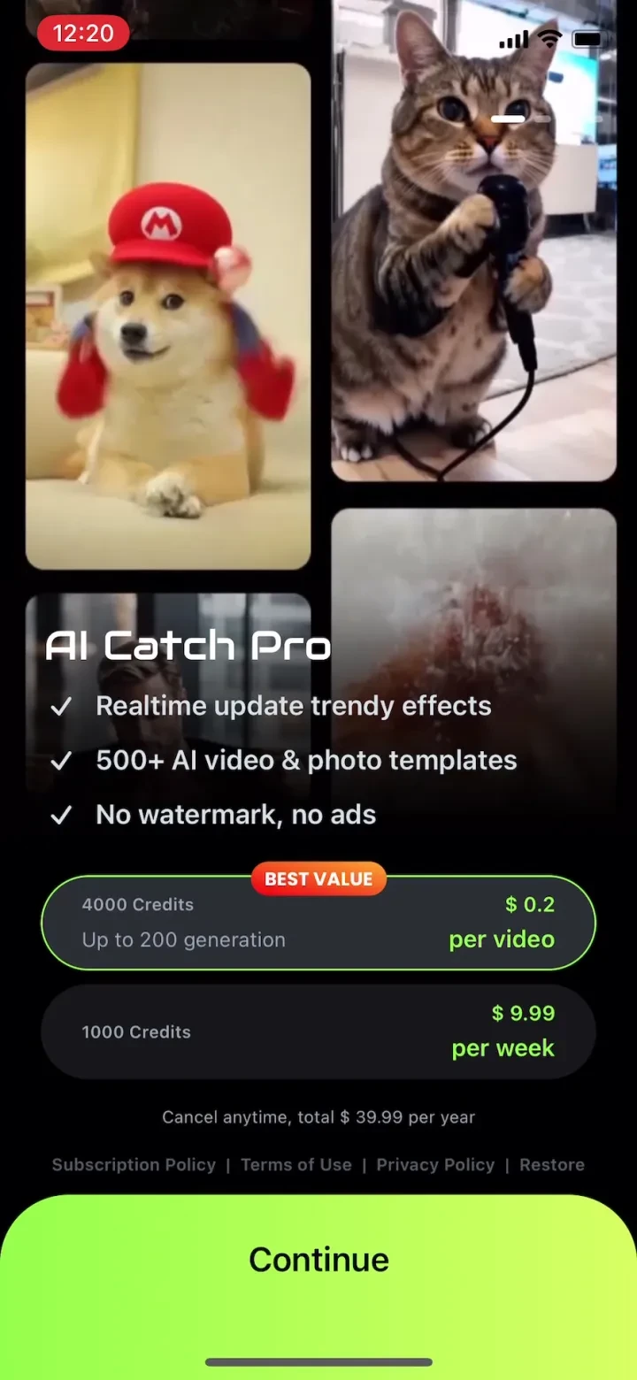 AI Catch: AI Video Generator screenshot 4