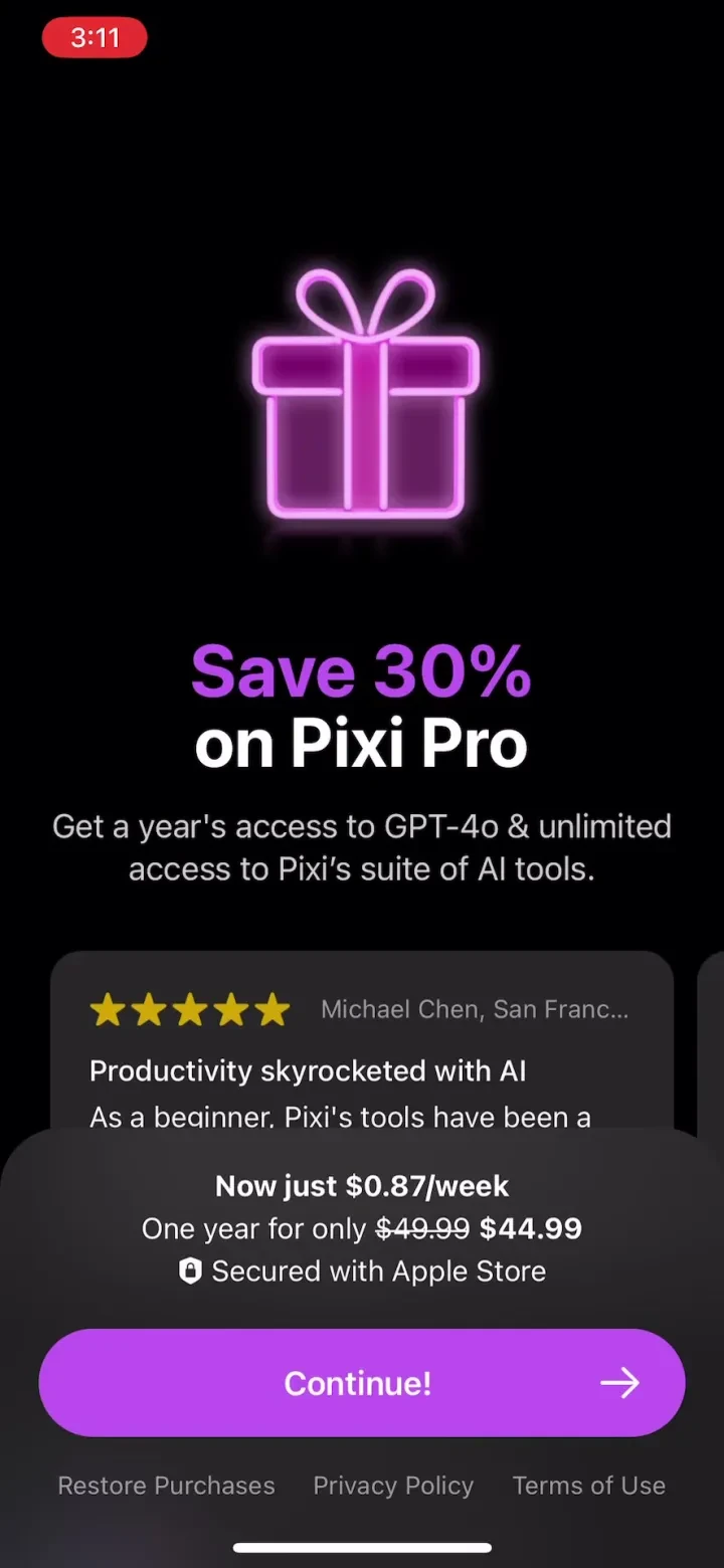 AI Chatbot: Pixi screenshot 3