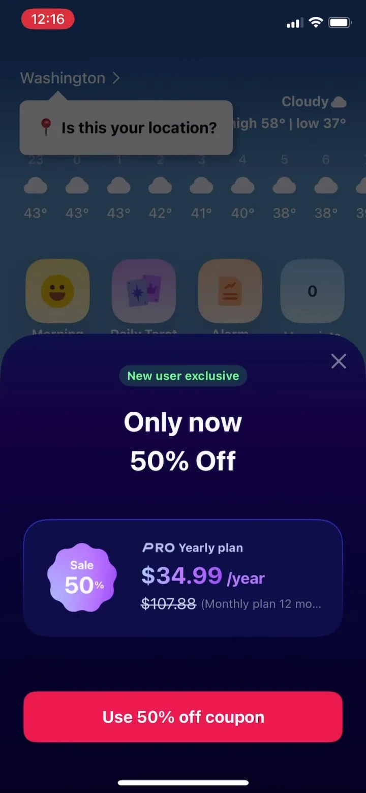 Alarmy - Loud alarm clock screenshot 3