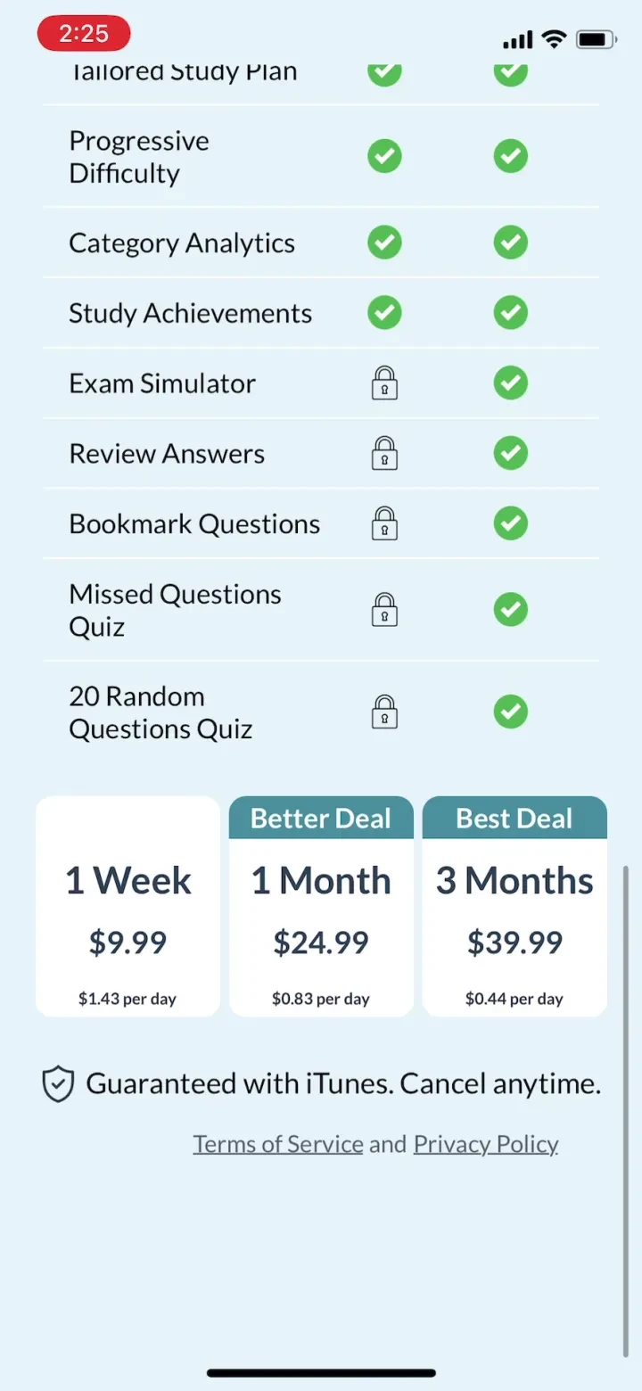 ATI TEAS EXAM PREP 2026 - 2027 paywall screenshot
