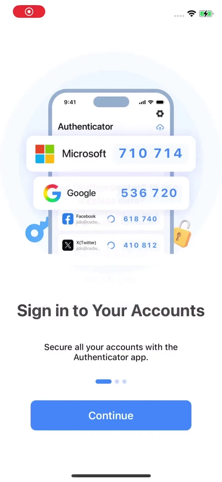 Authenticator App © screenshot 4