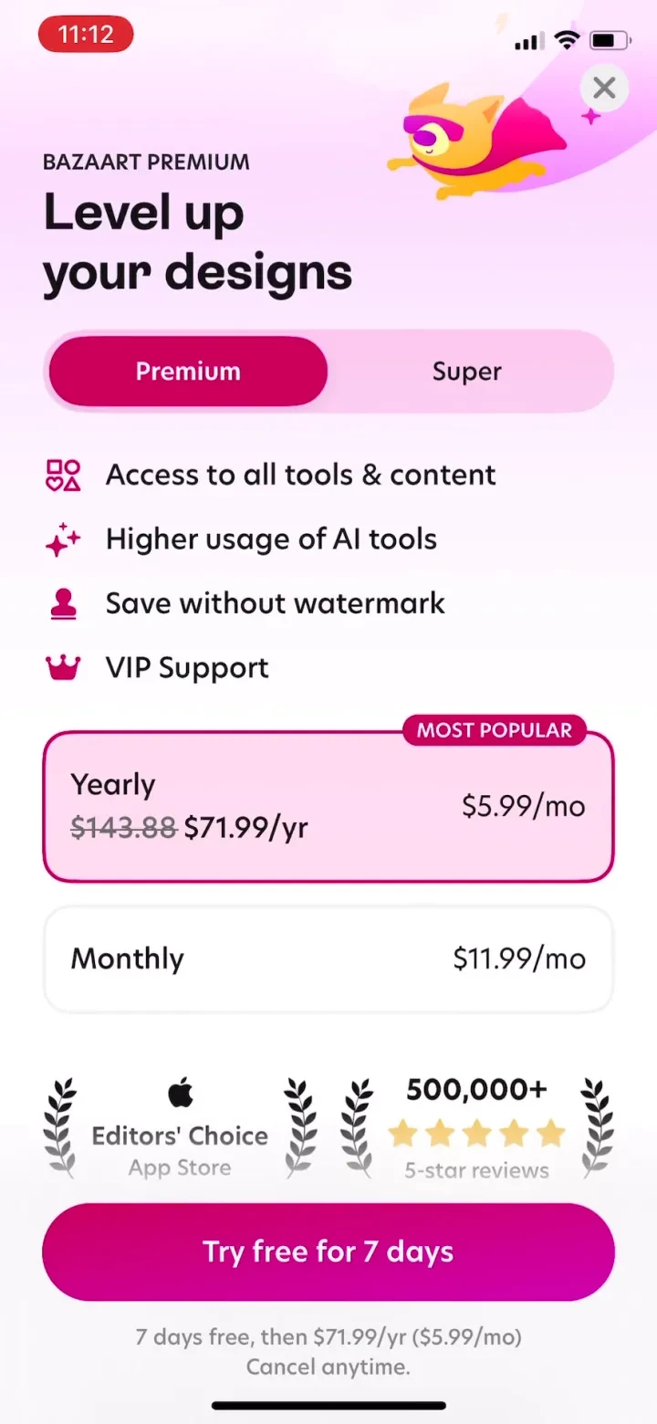 Bazaart AI Photo Editor Design screenshot 3
