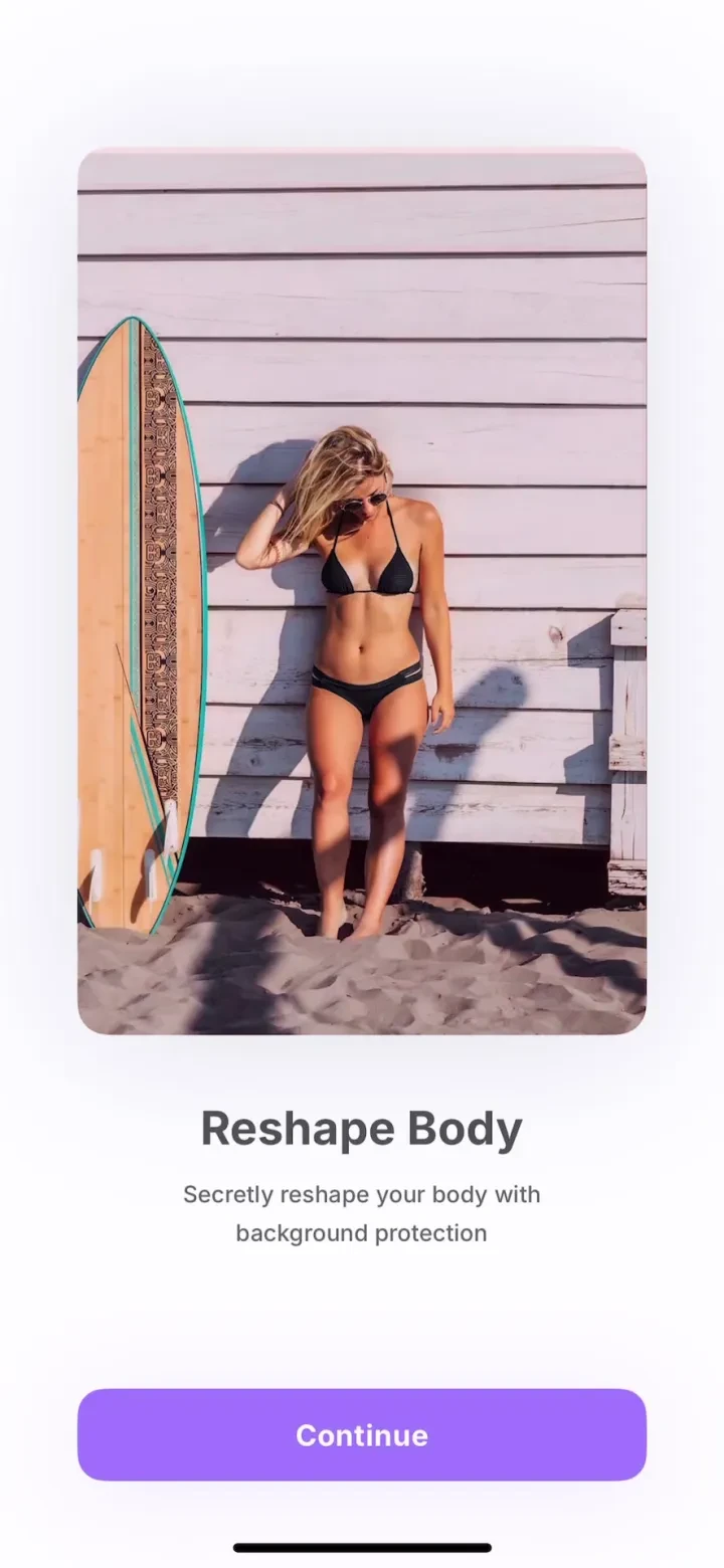 BeautyUp－AI Face &amp; Body Editor screenshot 4