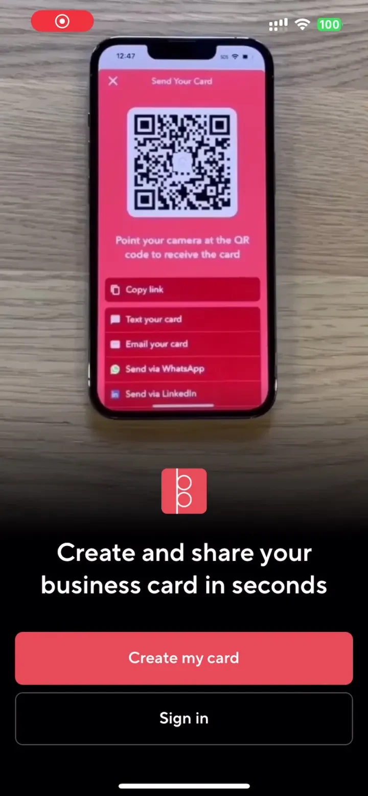 Blinq: Digital Business Card screenshot 4