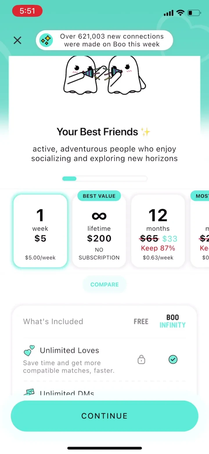 Boo — Dating. Friends. Chat. screenshot 3