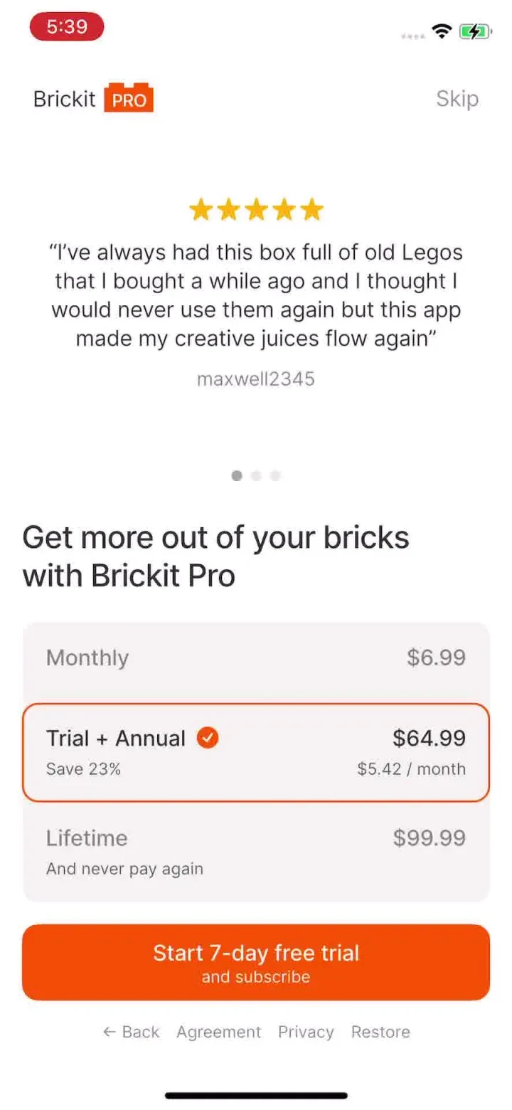 Brickit: Your Brick Collection screenshot 3