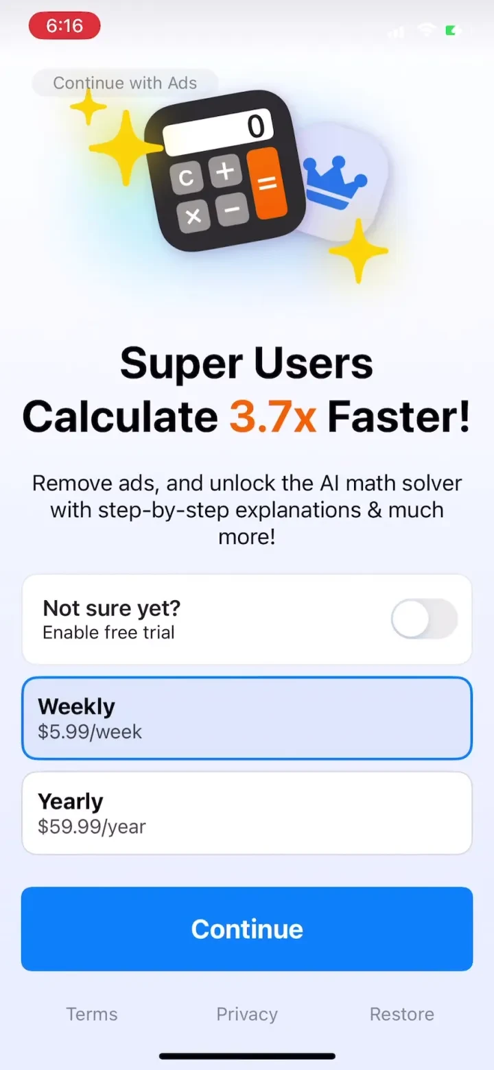 Calculator₊ screenshot 3