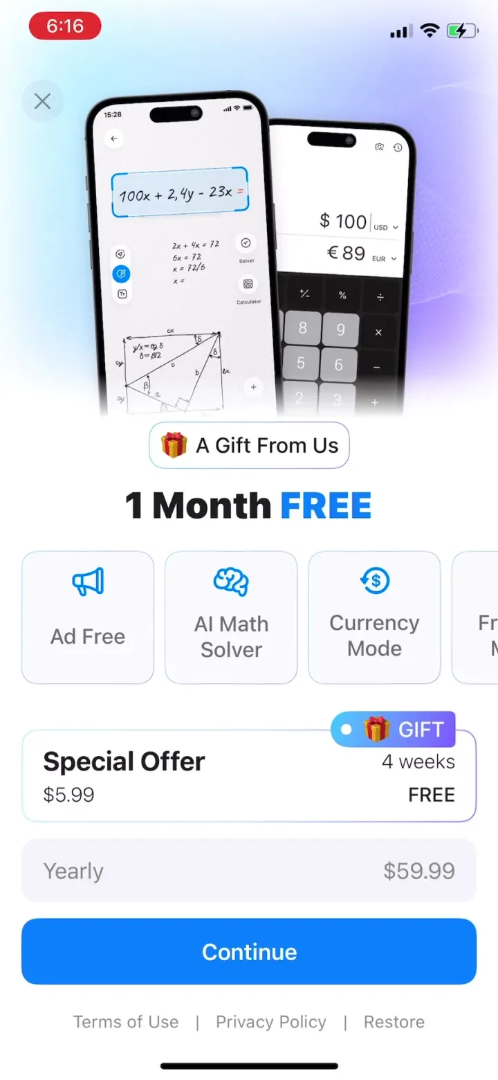 Calculator₊ screenshot 4