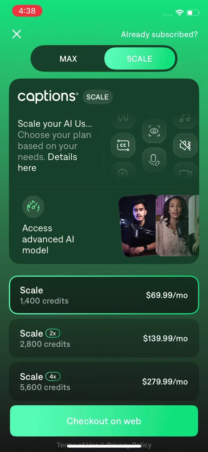 Captions: AI Edits Your Video screenshot 4
