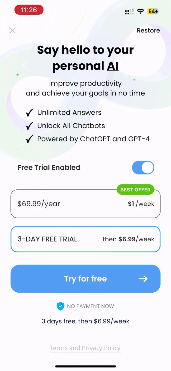 Chat AI - Ask Anything screenshot 4