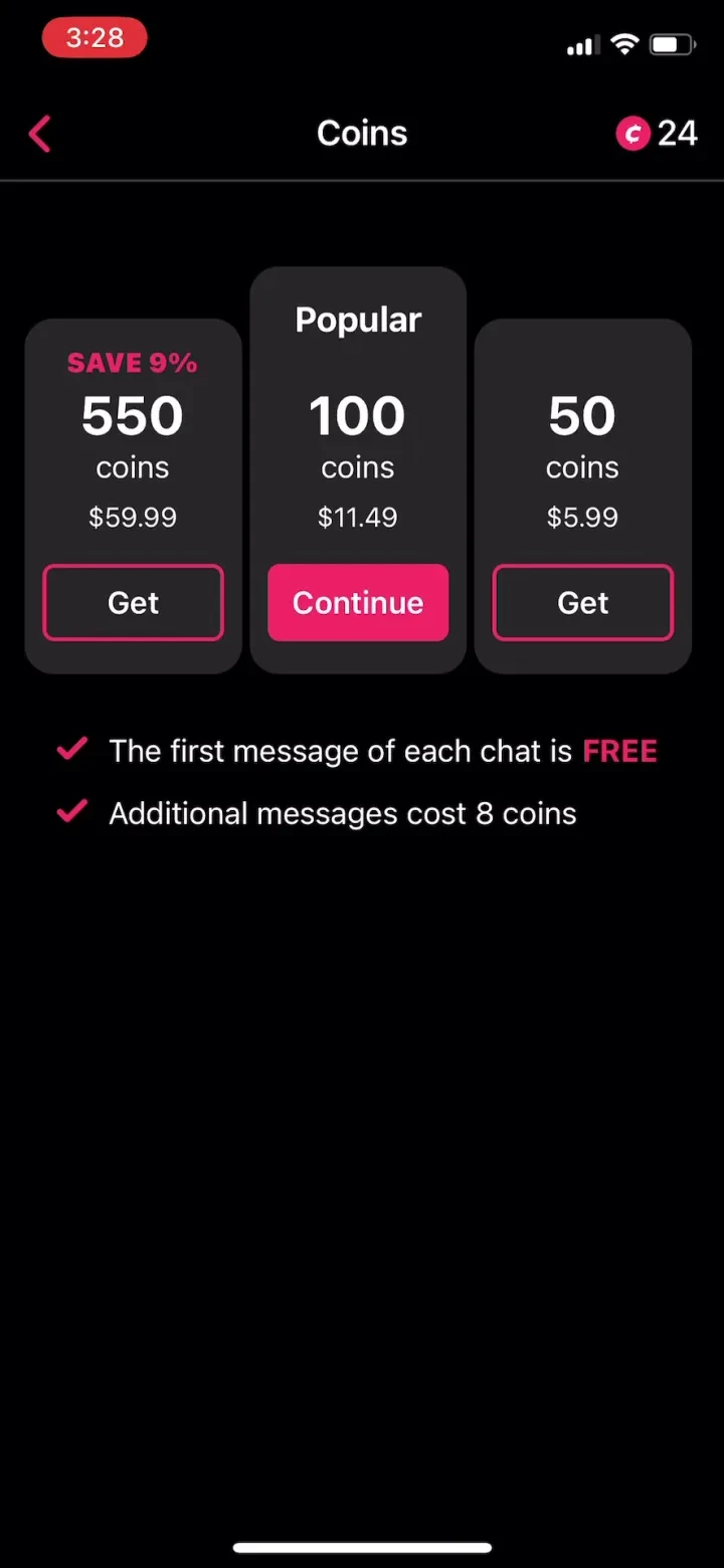 ChatSpace - Chat, Talk & Fun paywall screenshot