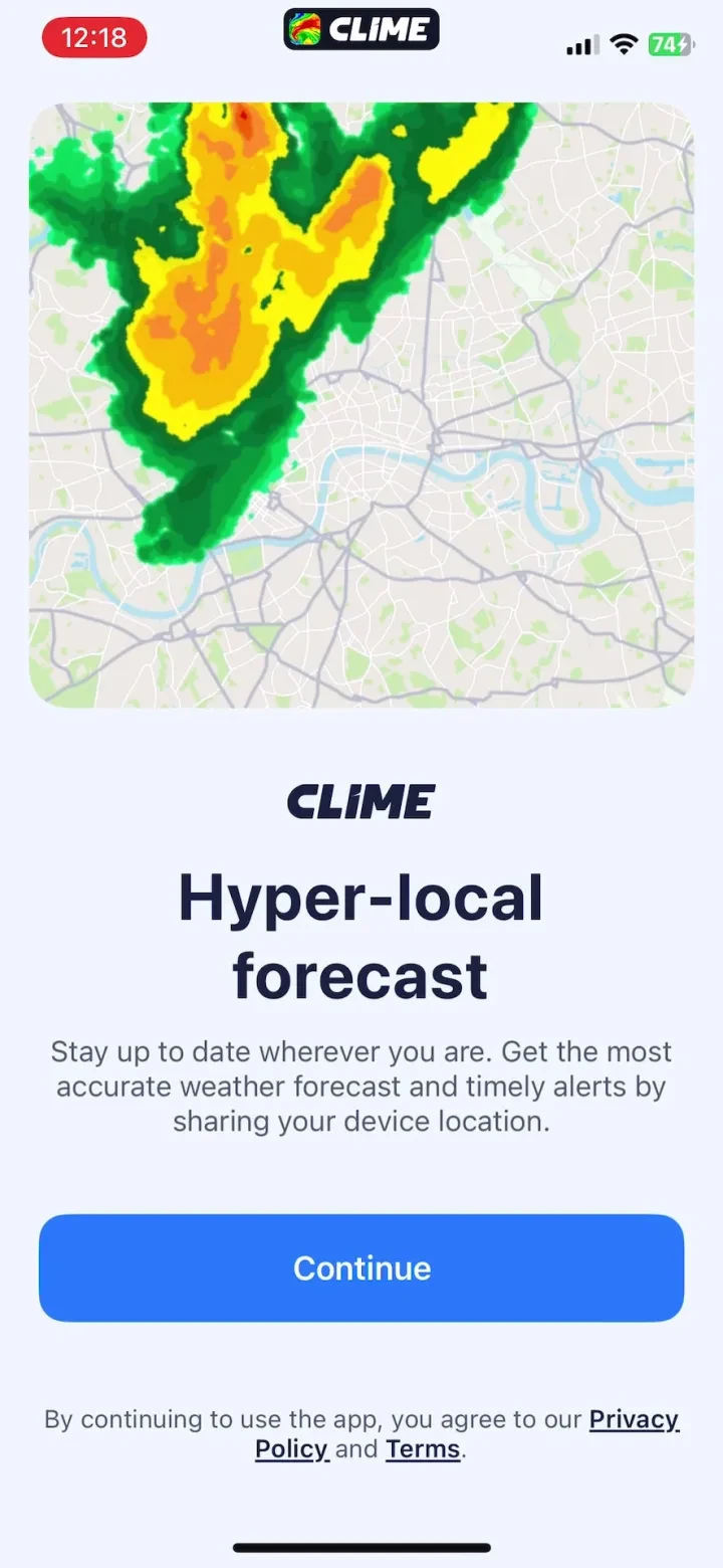 Clime: NOAA Weather Radar Live screenshot 4