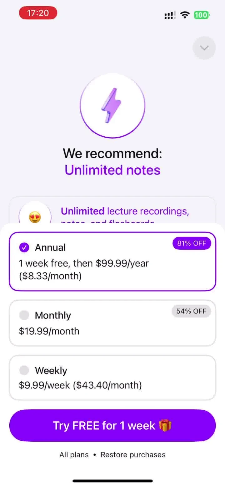 Coconote - AI Note Taker screenshot 3