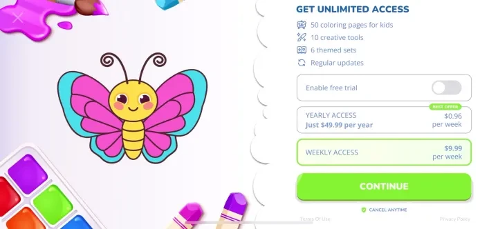 Coloring Book - Kids Games 2+ screenshot 4