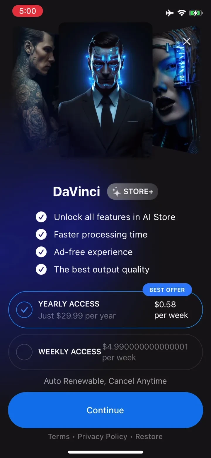 DaVinci - Image Generator AI screenshot 4
