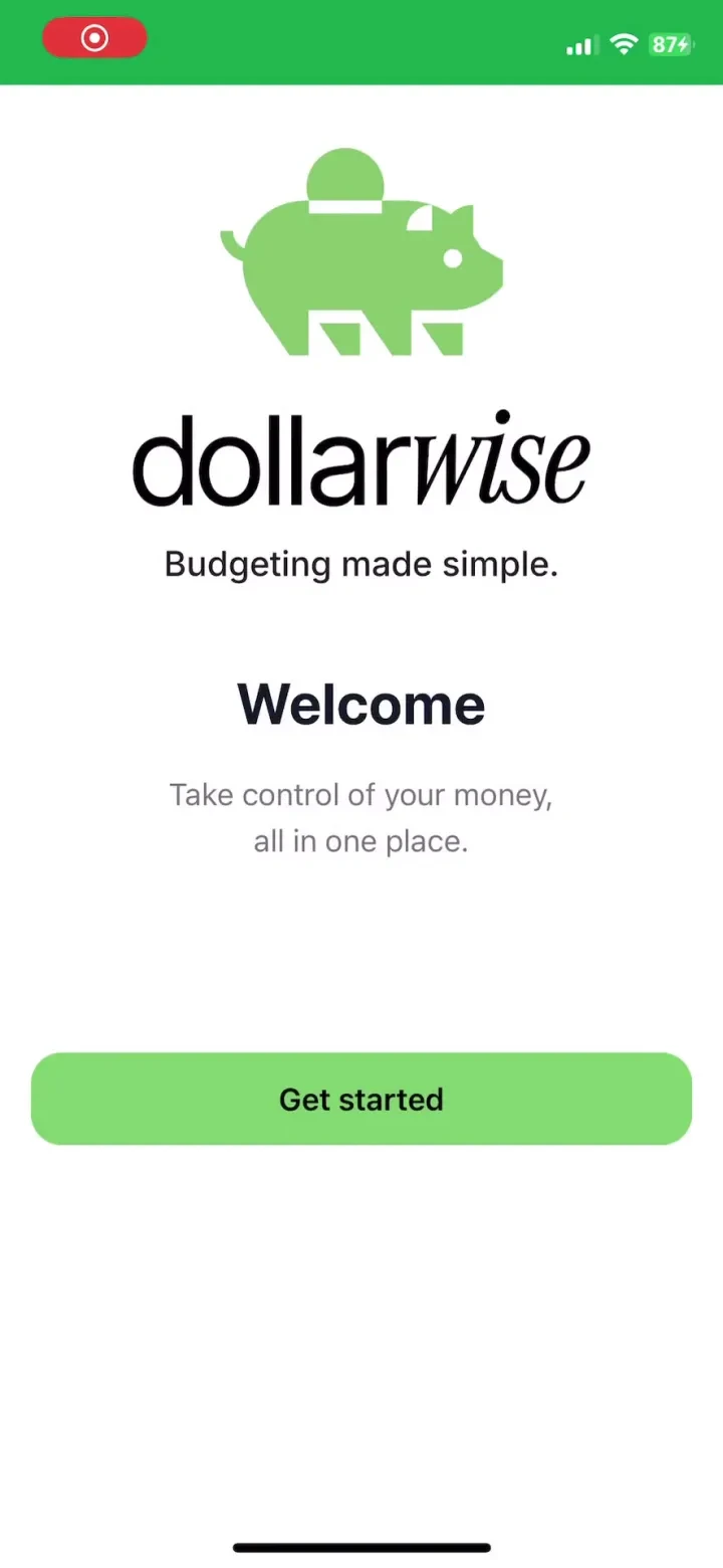 Dollarwise: Budget &amp; Tracking screenshot 3