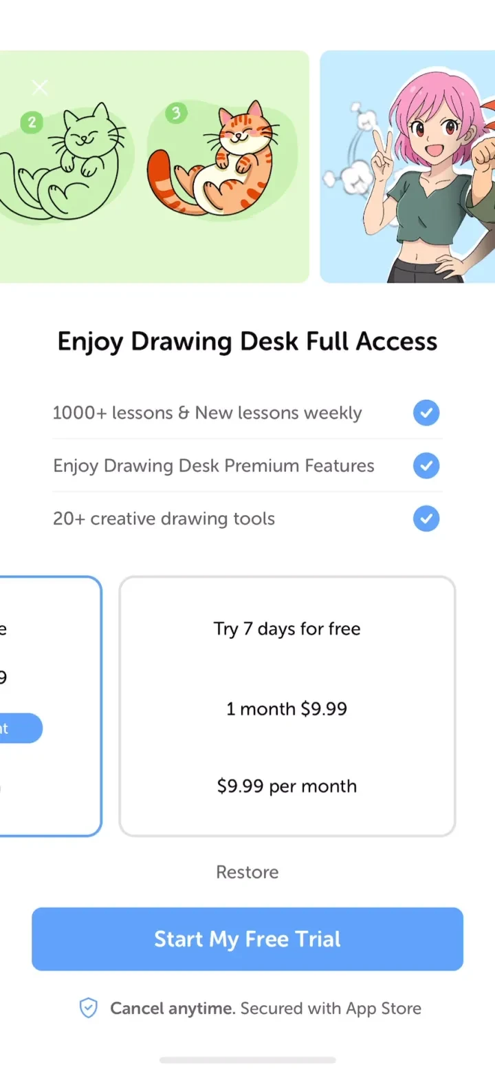 Drawing Desk:Learn How to Draw screenshot 3