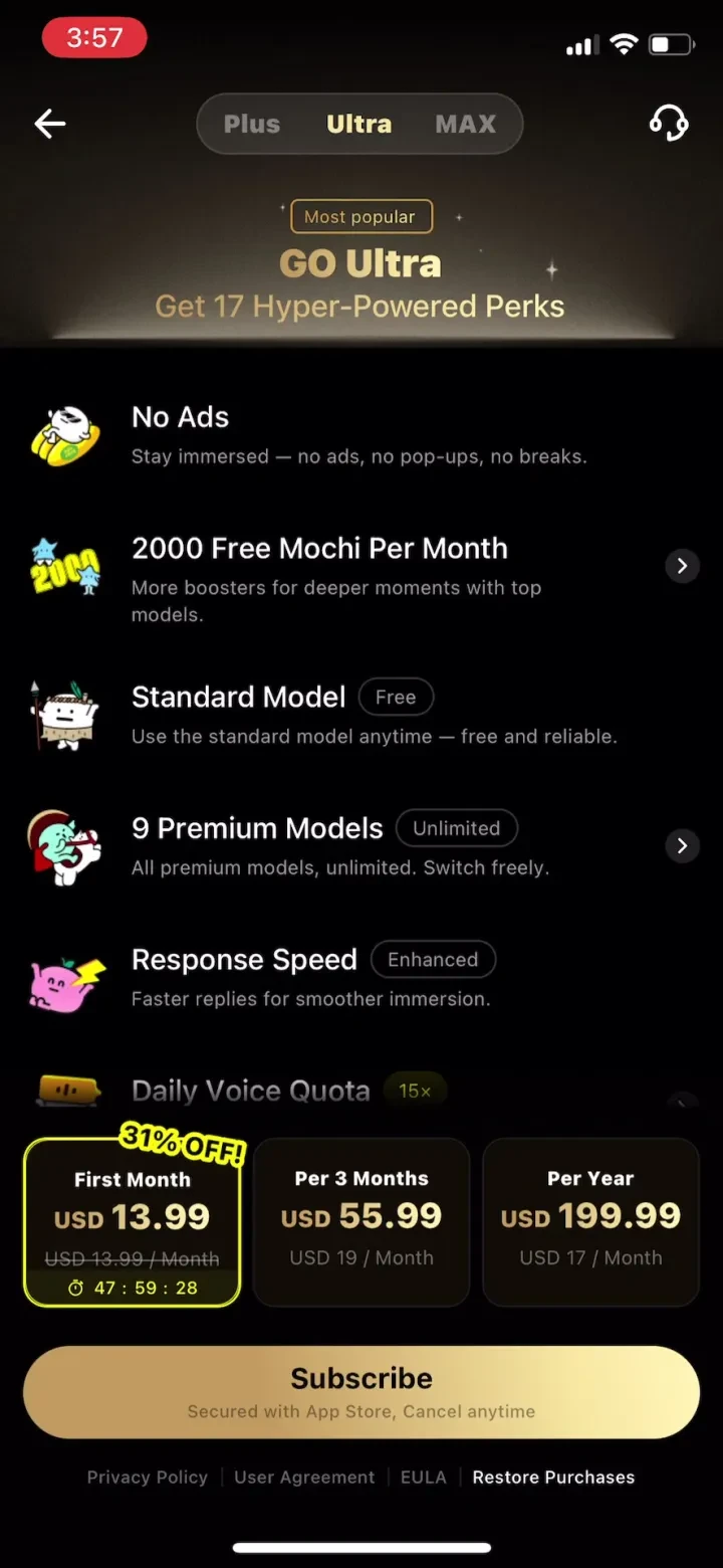 Emochi: Unlimited Chat with AI screenshot 3