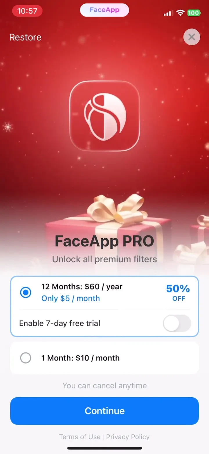 FaceApp: Perfect Face Editor screenshot 3