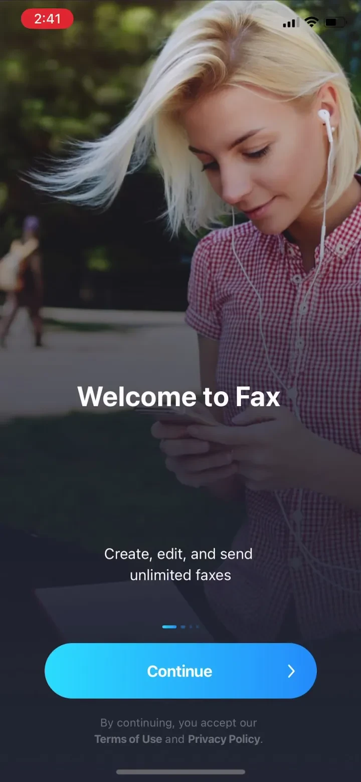 FaxFree: Send Fax From iPhone screenshot 4
