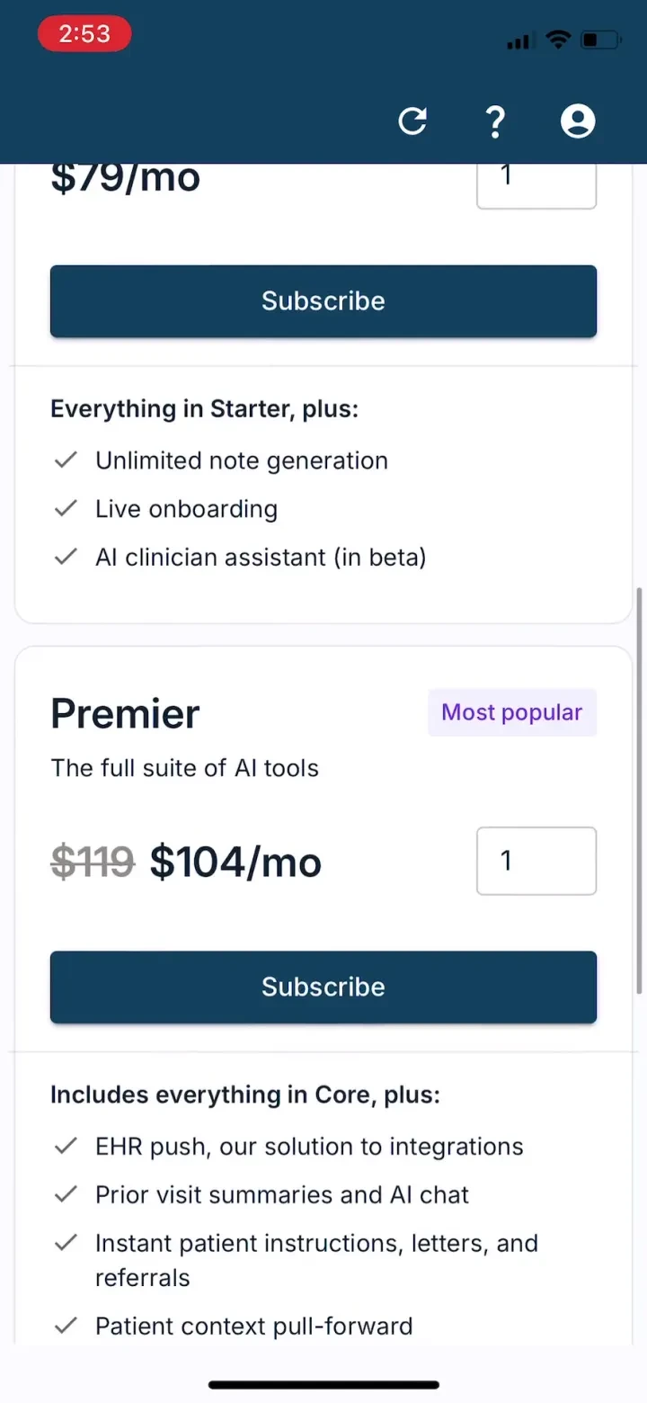 Freed - AI Scribe &amp; Assistant screenshot 3