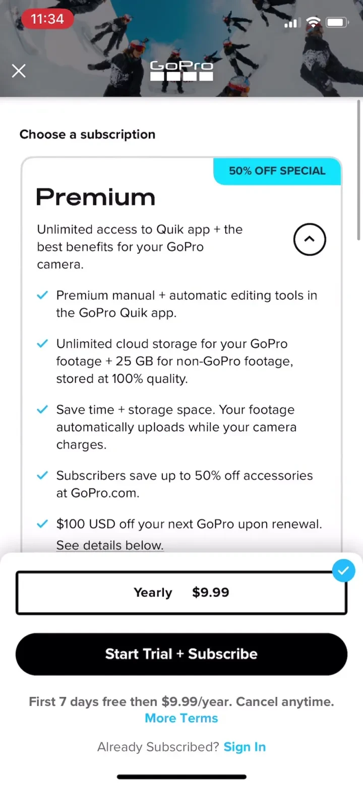 GoPro Quik screenshot 4