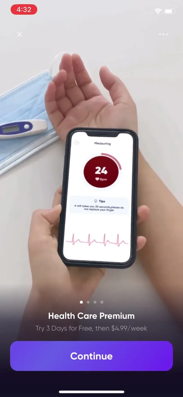 Health Care-Healthy Life&Heart paywall screenshot