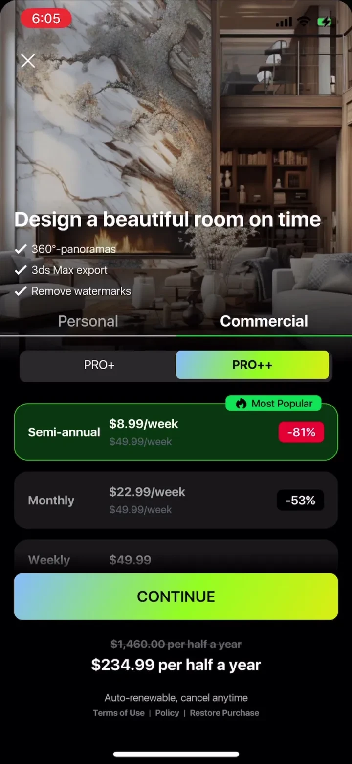 Home Planner AI：Room Design 3D screenshot 4