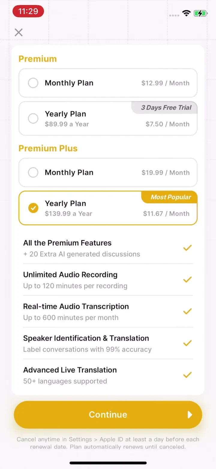 HyNote: AI Note Taker, Summary screenshot 3