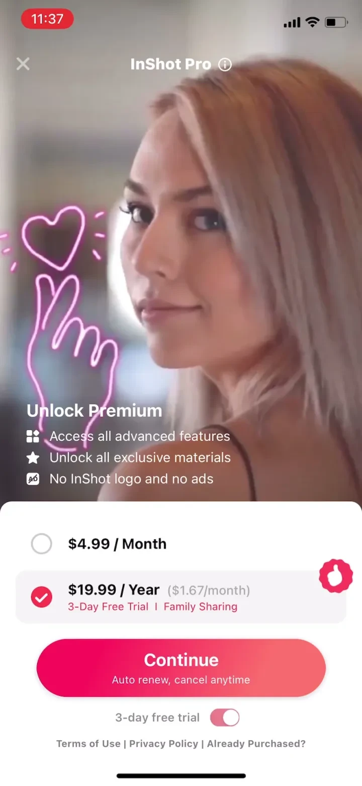 InShot - Video Editor screenshot 3