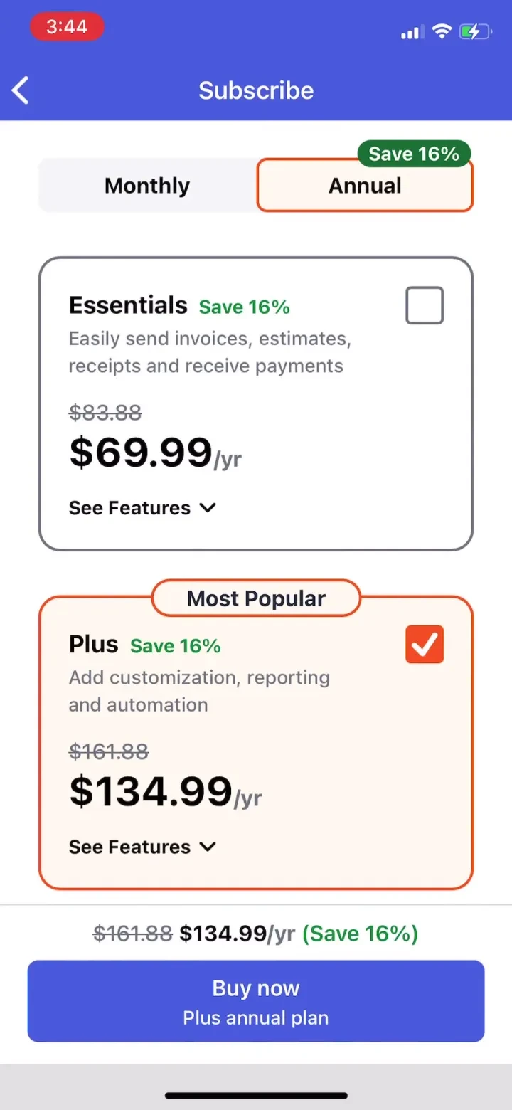 Invoice Simple: Invoice Maker screenshot 4