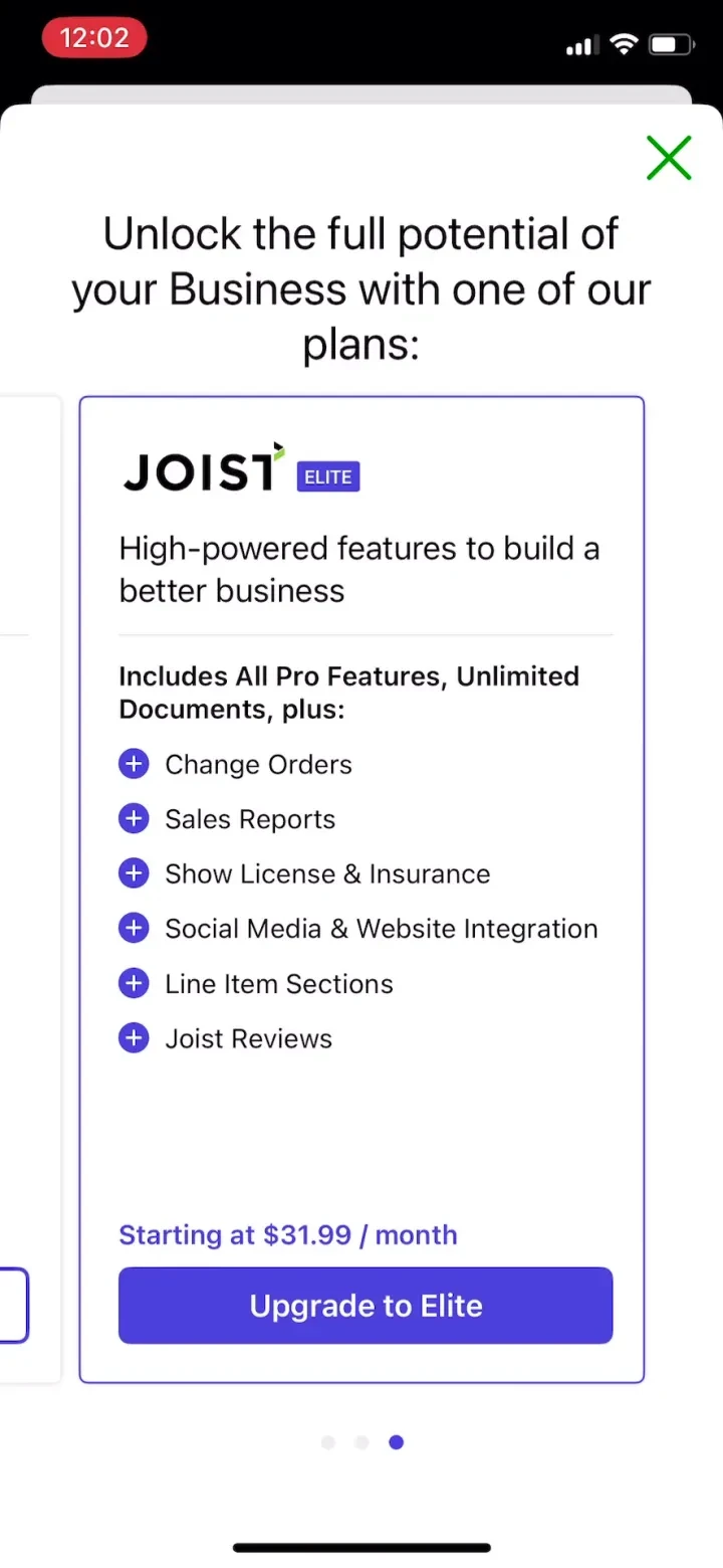 Joist: Estimate Invoice Maker screenshot 4