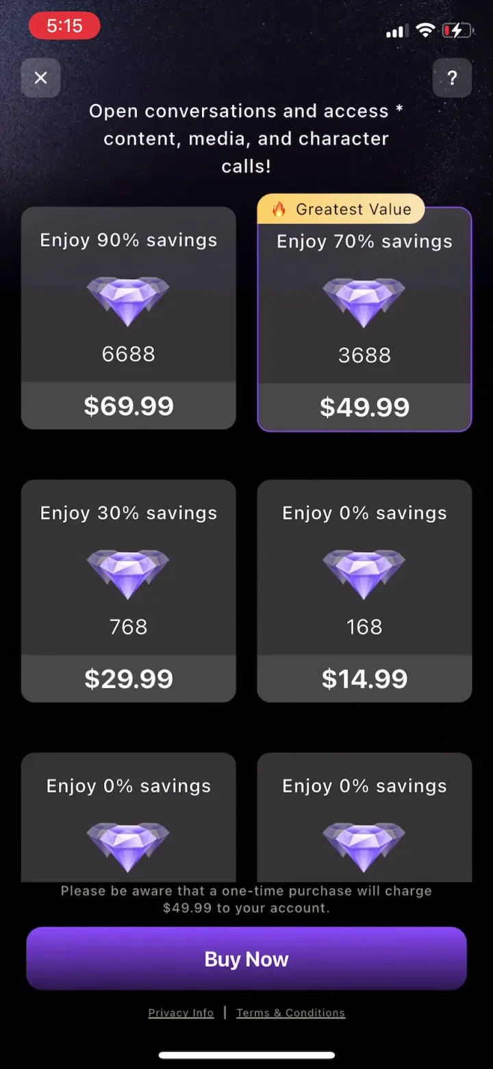 Kokoa AI: Chat, Talk, Text screenshot 4