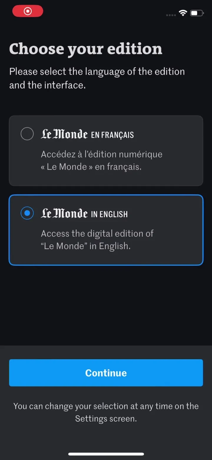 Le Monde, Live News screenshot 3