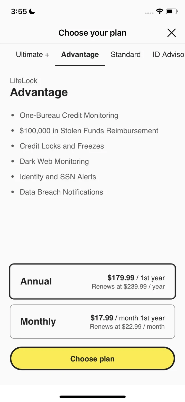 LifeLock Identity screenshot 3