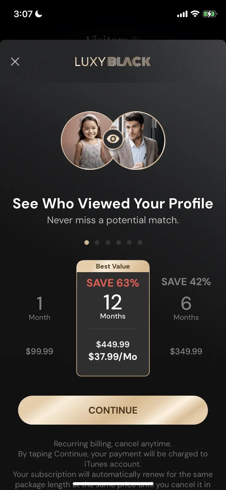 Luxy - Selective Dating App screenshot 4