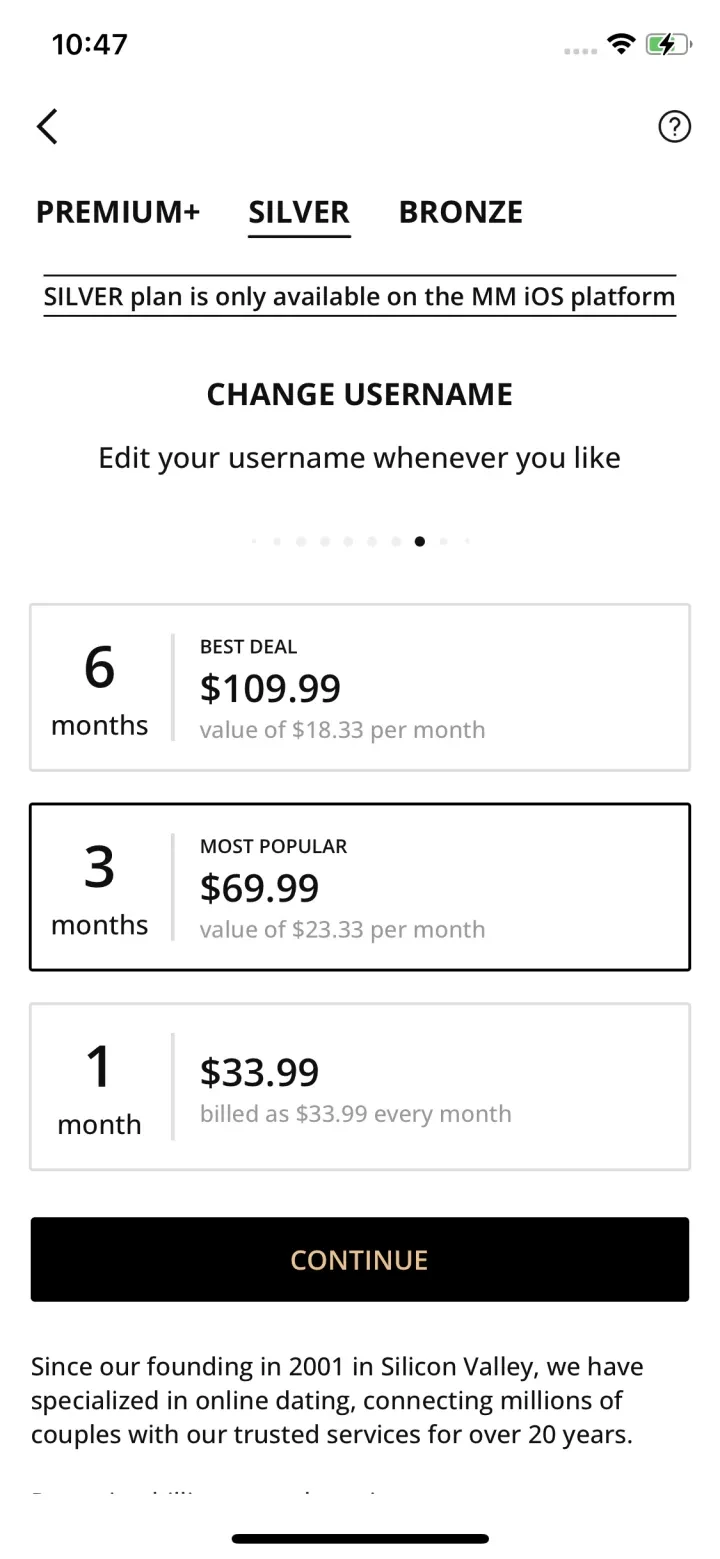 MM: Elite Premium Dating App screenshot 3