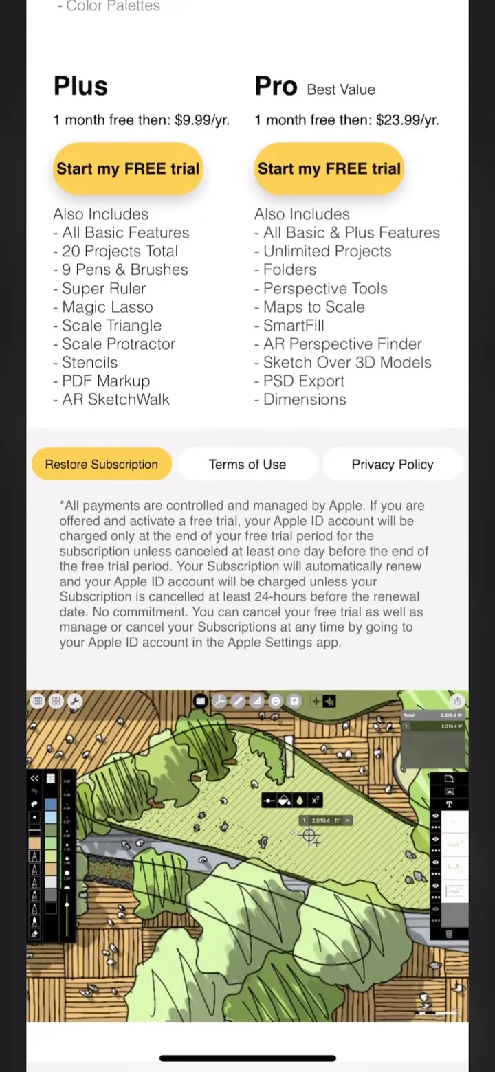 Morpholio Trace - Sketch CAD screenshot 4