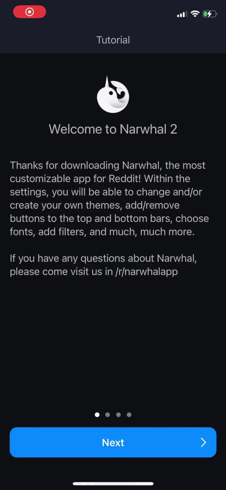 Narwhal for Reddit screenshot 3