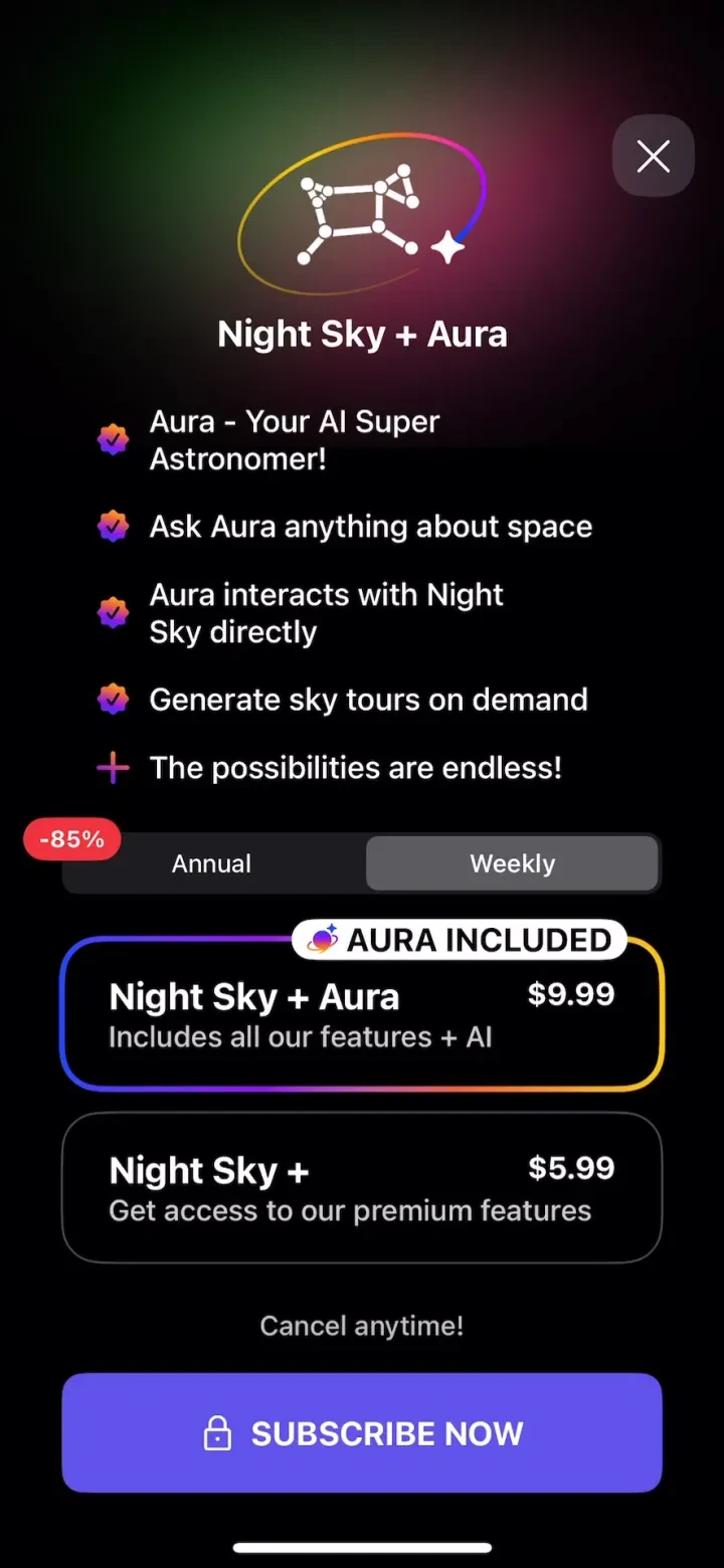 Night Sky screenshot 3