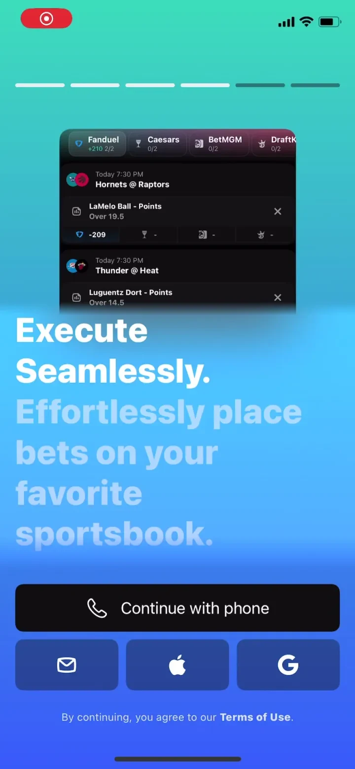 Outlier: Smart Sports Betting screenshot 4