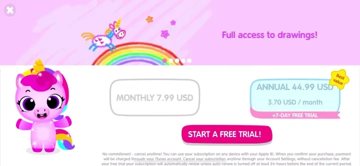 Pinksy: Drawing Games for Kids screenshot 3