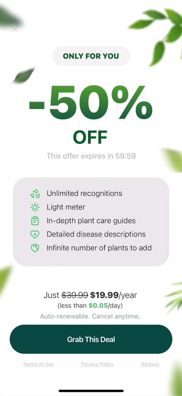 Plantum - AI Plant Identifier screenshot 3
