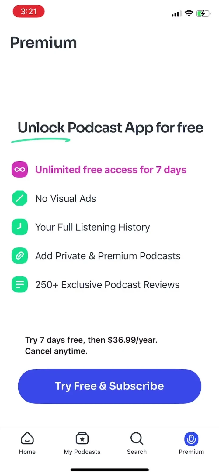 Podcast App screenshot 4