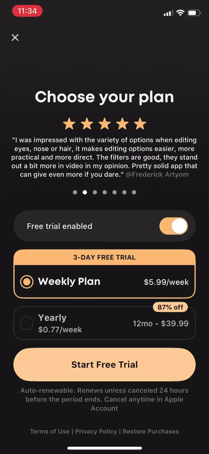 Prequel: Photo &amp; Video Editor screenshot 4