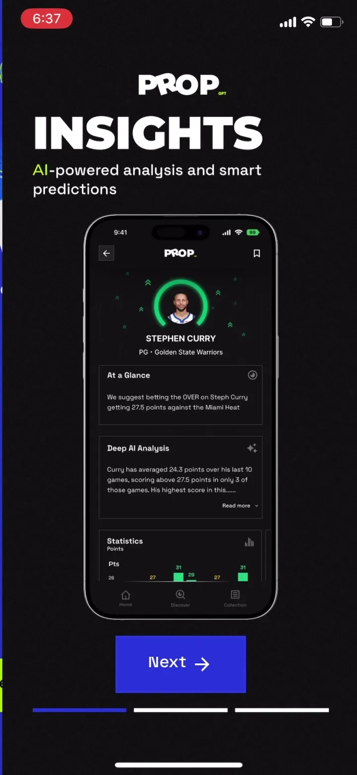 PropGPT: AI Sports Picks screenshot 4