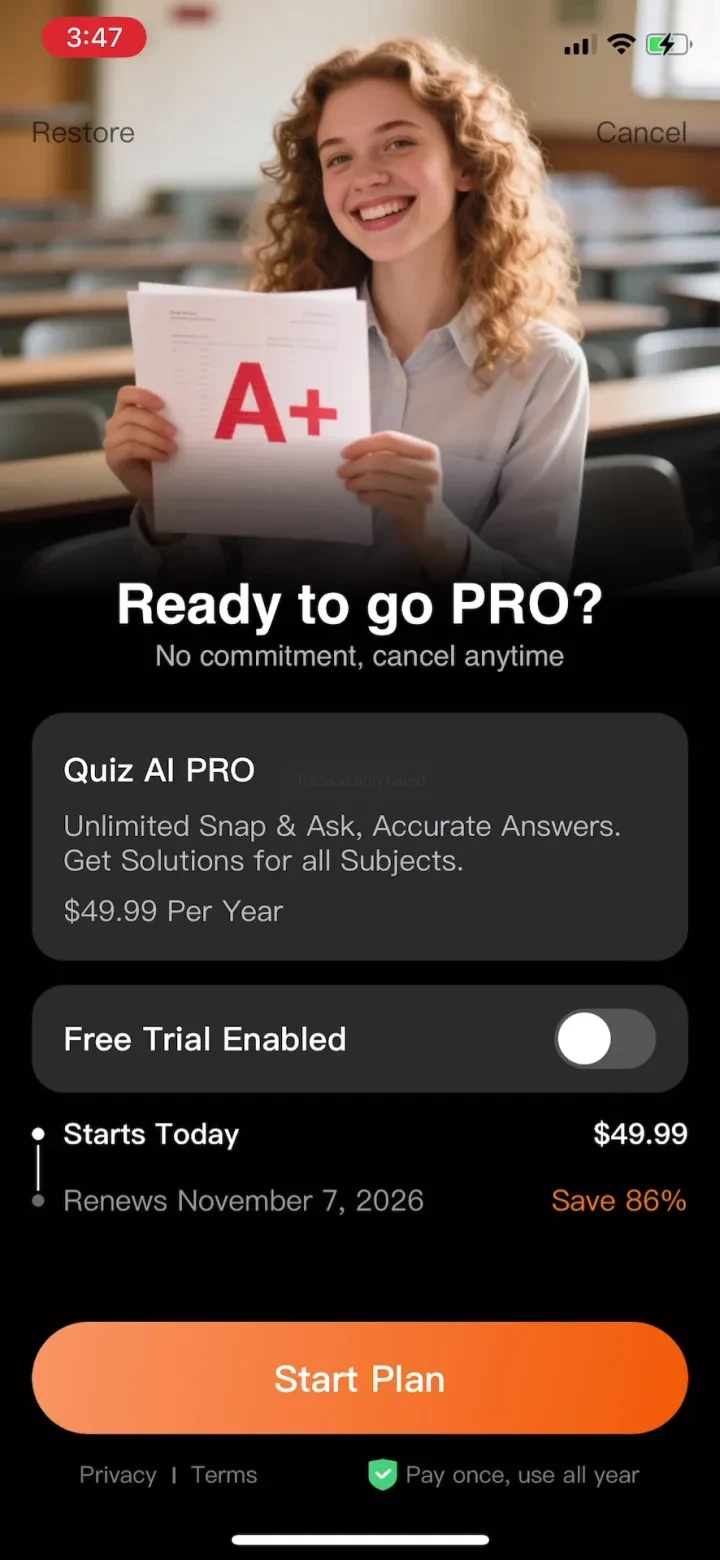 Quiz AI: Homework Helper screenshot 3