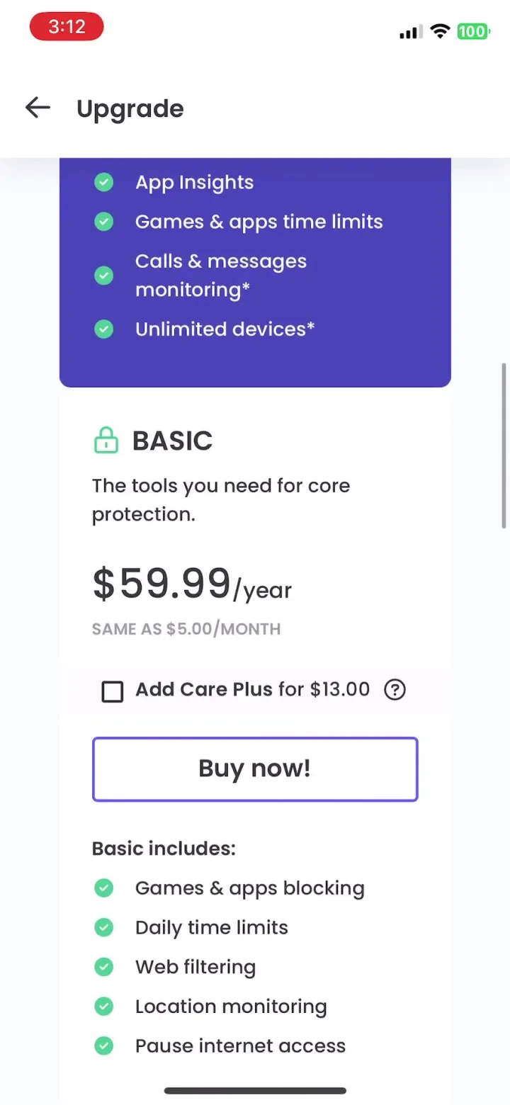 Qustodio Parental Control App screenshot 4