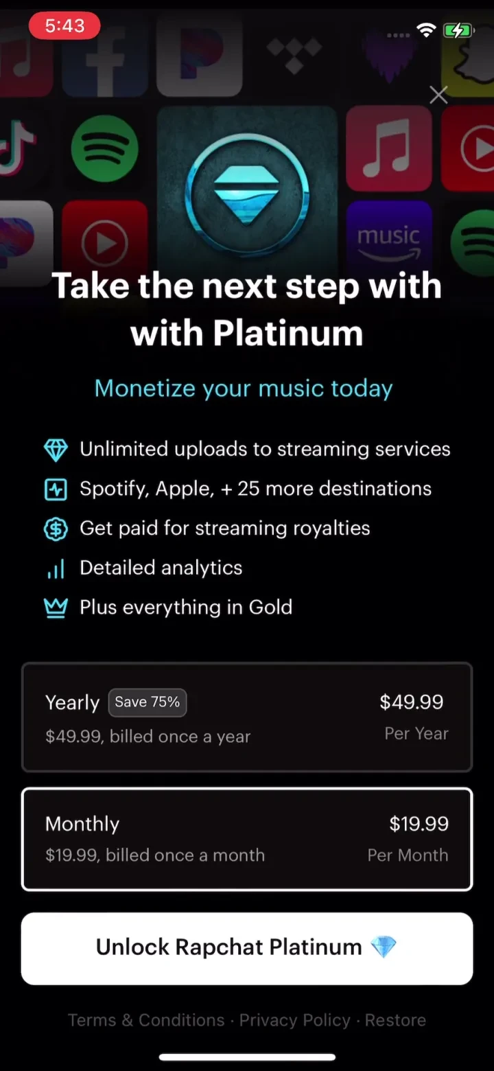 Rapchat: Music Maker Studio screenshot 3